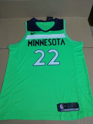 NBA 22 Wiggins Timberwolves 2018 Maillot green